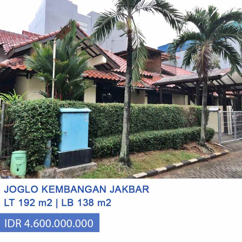 Dijual Cepat Rumah Di Taman Alfa Indah Joglo Kembangan Jakarta Barat