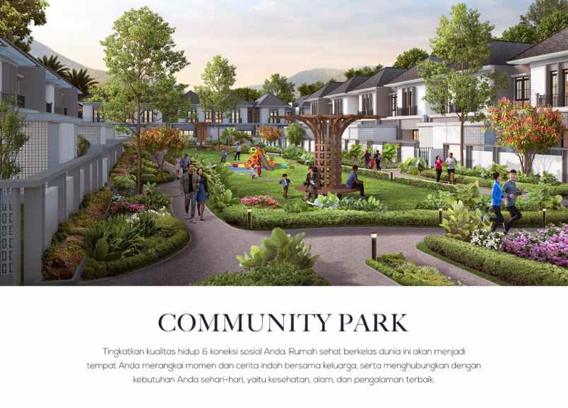 dijual rumah tinggal strategis di summarecon bandung