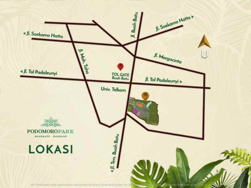 dijual rumah tinggal strategis di summarecon bandung