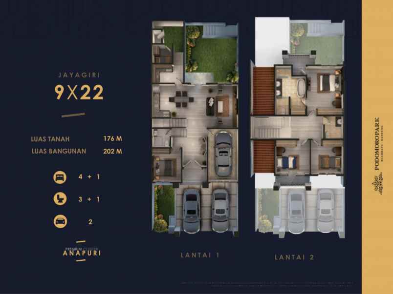 dijual rumah tinggal strategis di summarecon bandung
