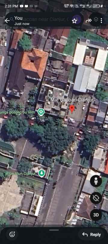 dijual rumah toko pusat kota strategis