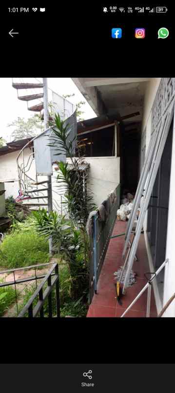 dijual rumah toko pusat kota strategis