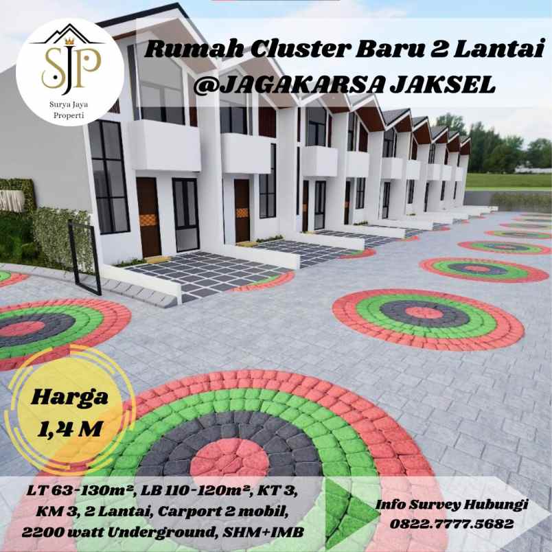 dijual rumah warung silah jagakarsa