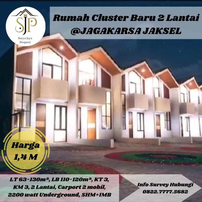 dijual rumah warung silah jagakarsa