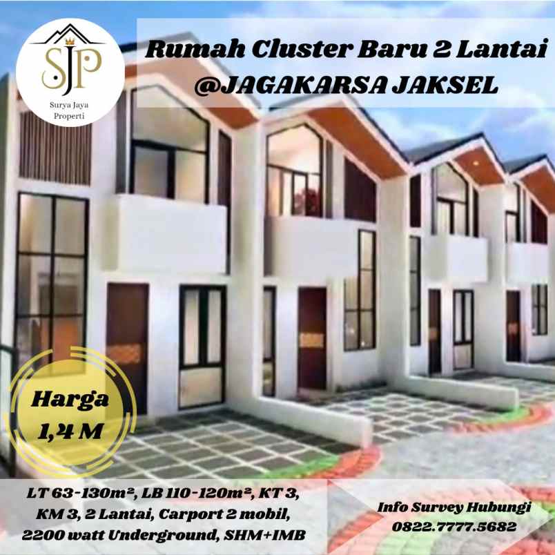 dijual rumah warung silah jagakarsa
