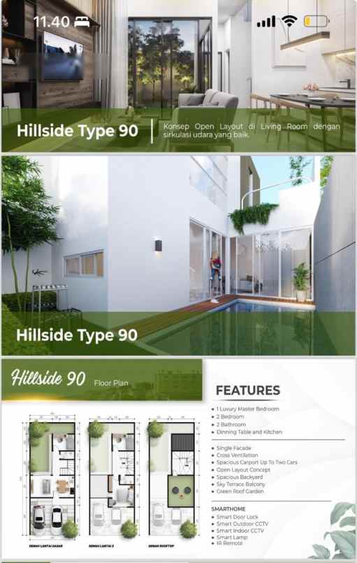 dijual setenity central lokasi strategis dekat wisata