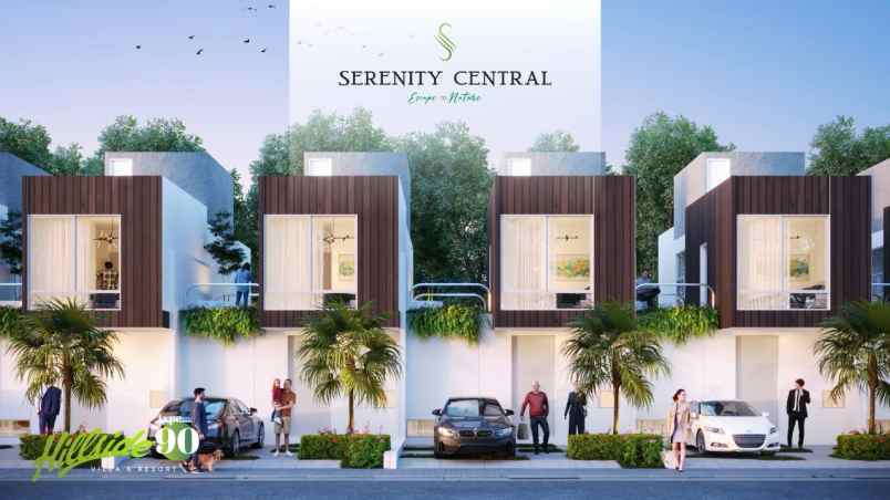 dijual setenity central lokasi strategis dekat wisata