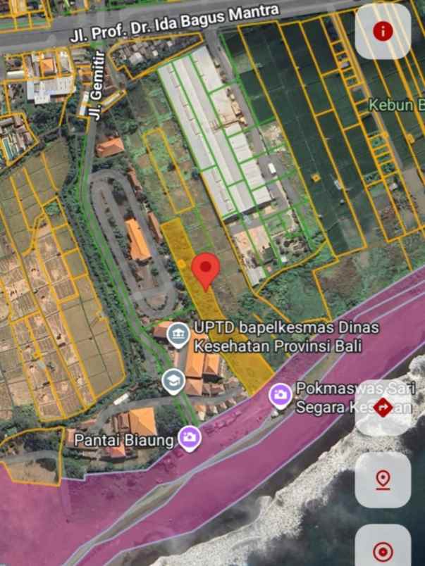 dijual tanah bypass ida bagus mantra