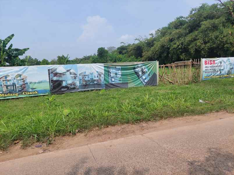 dijual tanah di cisauk tangerang