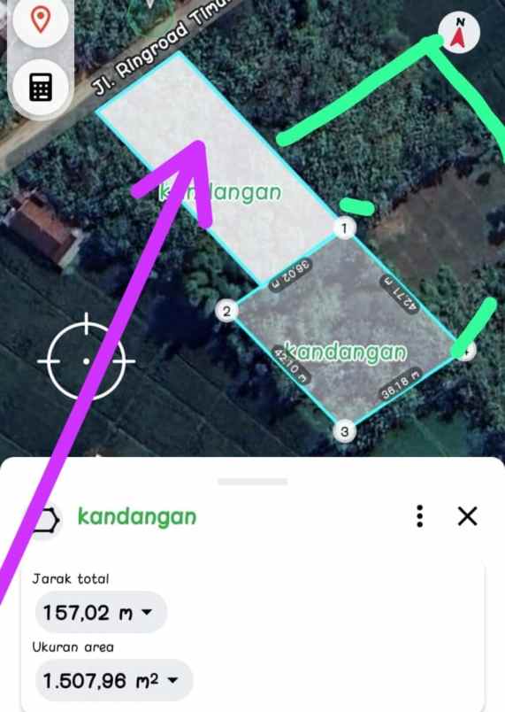 dijual tanah di ngawi