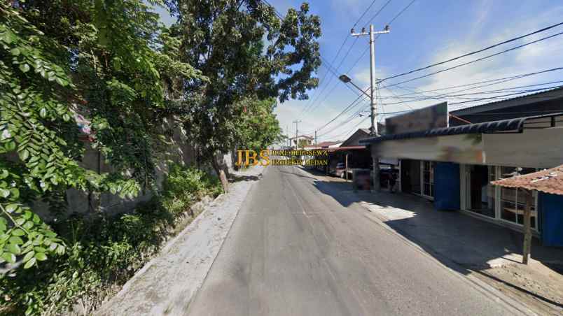 dijual tanah jalan aluminium raya dekat