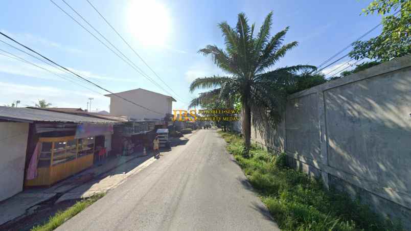 dijual tanah jalan aluminium raya dekat