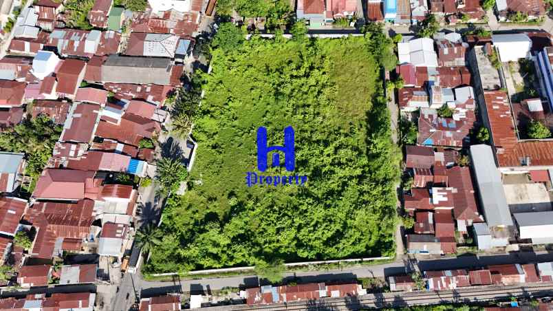 dijual tanah jalan aluminium raya dekat