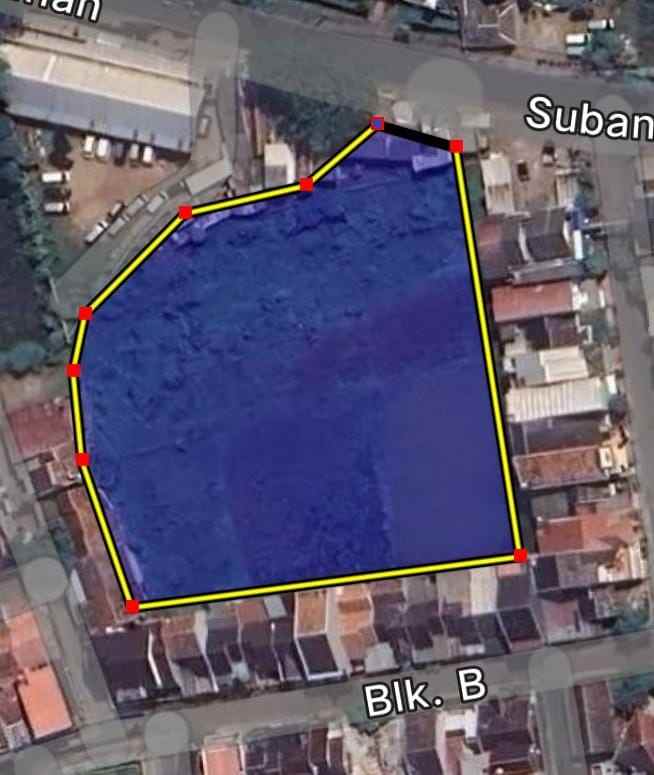dijual tanah jalan kapten hanafiah