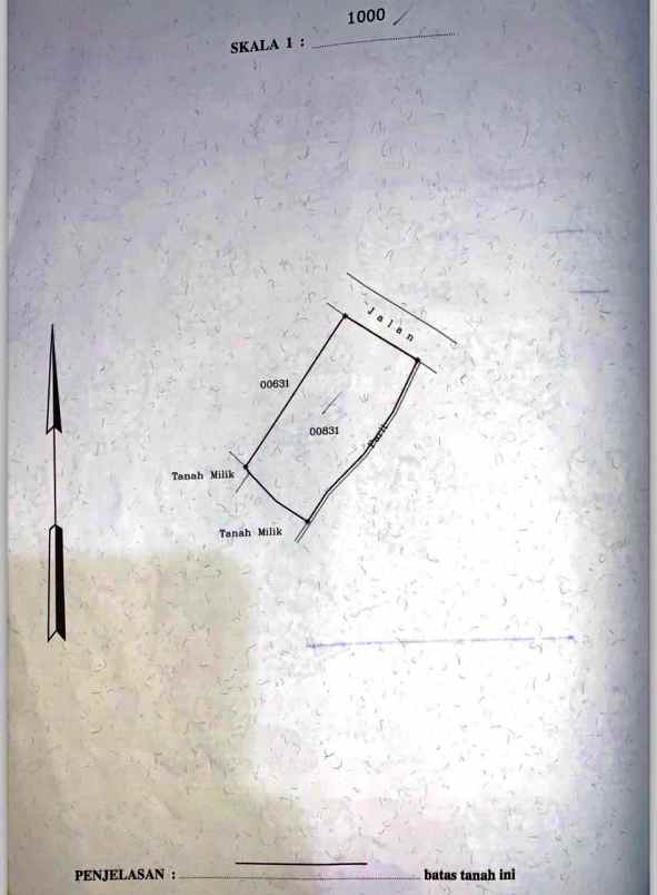 dijual tanah jalan kebo iwa pangkung