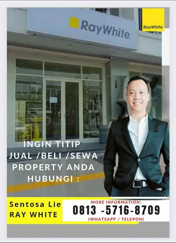 dijual tanah jalan raya sawo