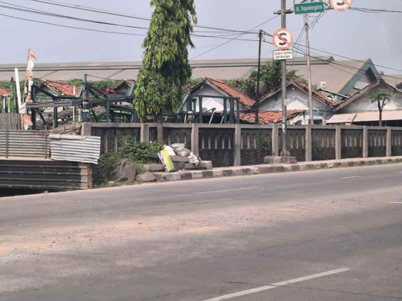 dijual tanah jl diponegoro tambun