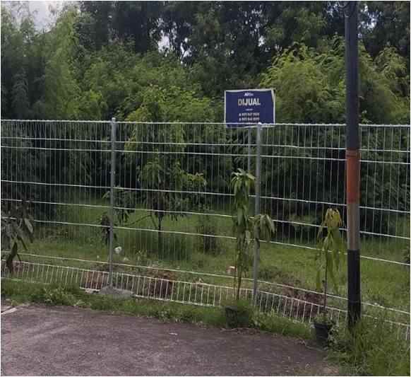 dijual tanah jl kelud blok aa no 60