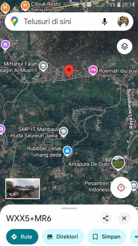 dijual tanah jl limbangan barat majasari