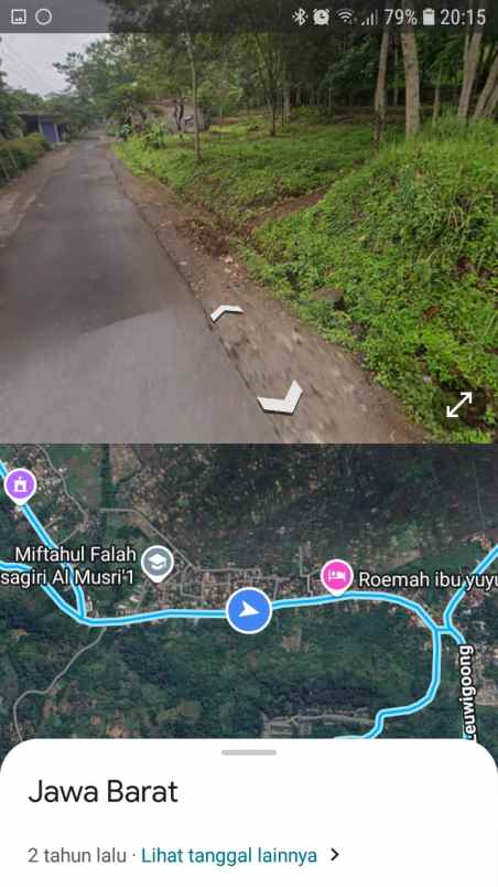 dijual tanah jl limbangan barat majasari