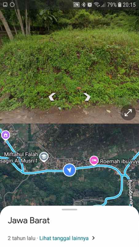 dijual tanah jl limbangan barat majasari