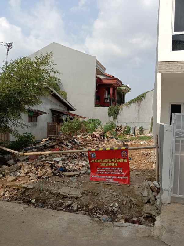 dijual tanah jl pendidikan duren sawit