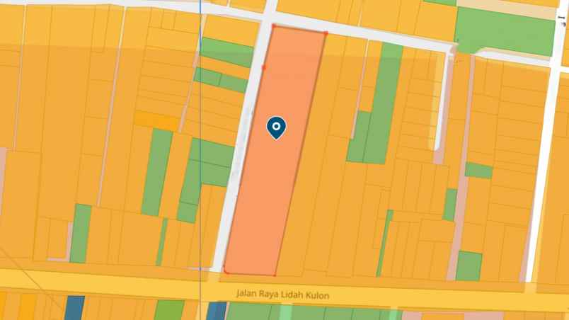 dijual tanah jl raya lidah kulon
