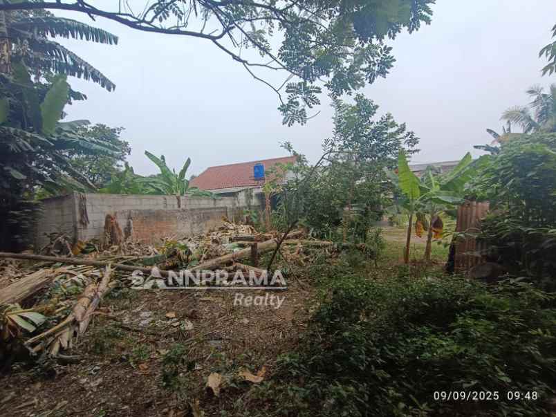 dijual tanah jl raya sawangan