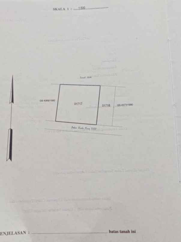 dijual tanah kertapura