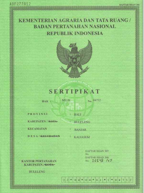 dijual tanah pantai lovina