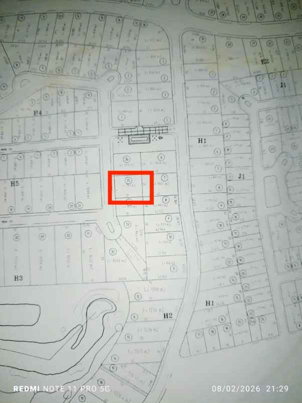 dijual tanah paviliun golf citraland