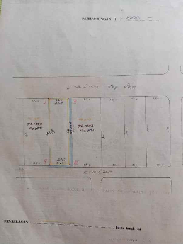 dijual tanah teuku umar barat