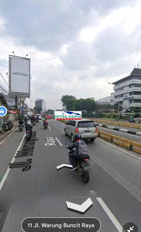 dijual tanah warung buncit mampang