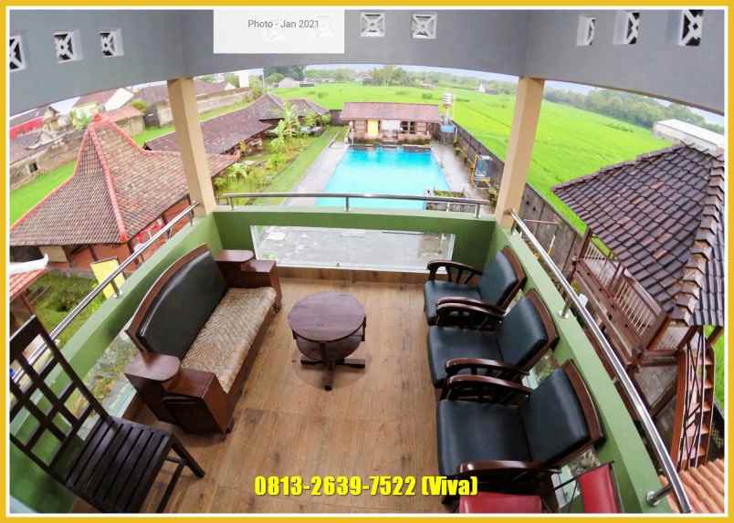 dijual villa berbah