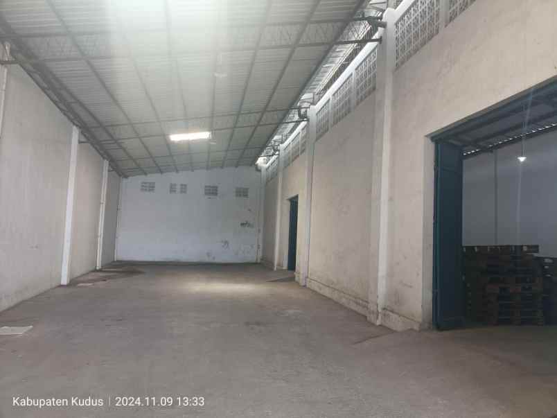 disewakan gudang di kudus
