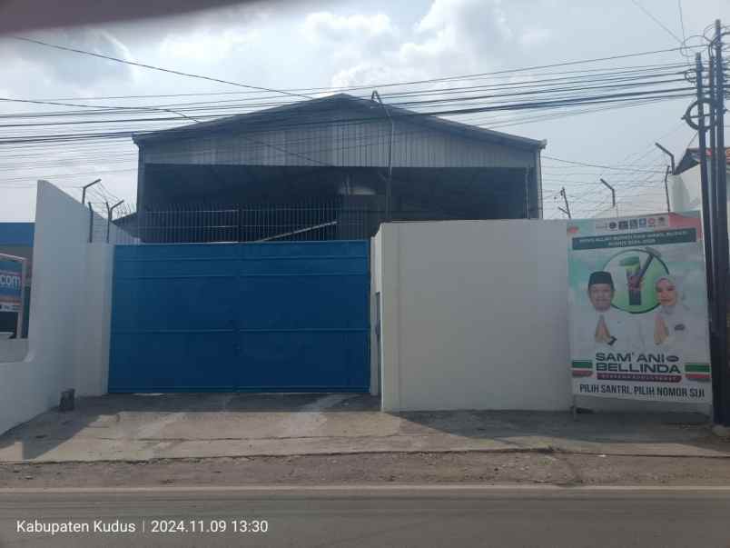 disewakan gudang di kudus