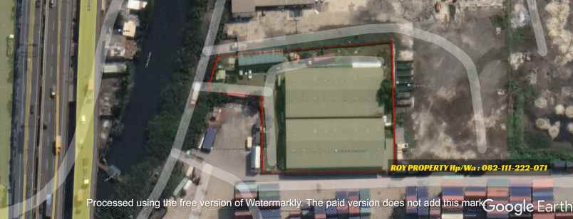 disewakan ruko gudang kantor jl inspeksi kirana