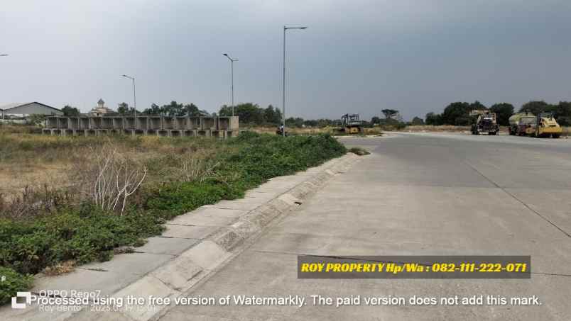 disewakan tanah jl marunda makmur