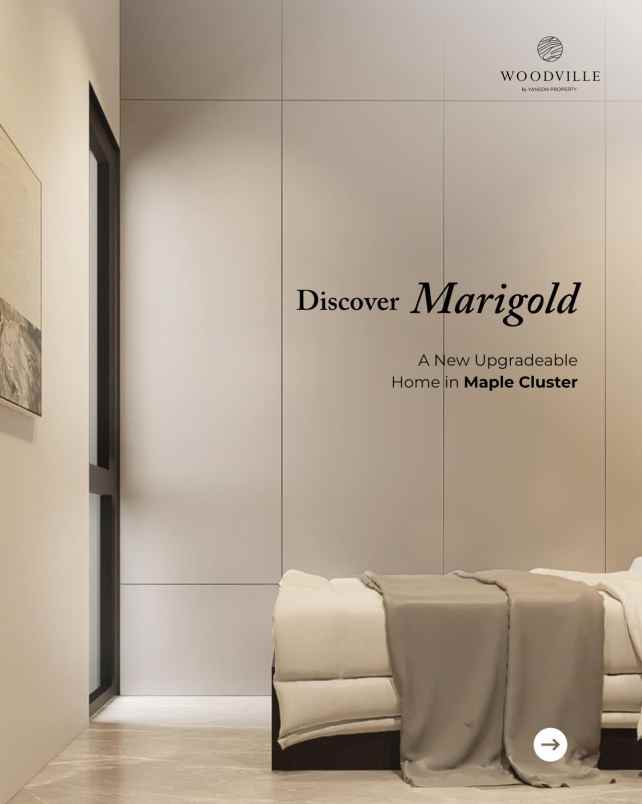 hunian nyaman dan asri di woodville cluster maple