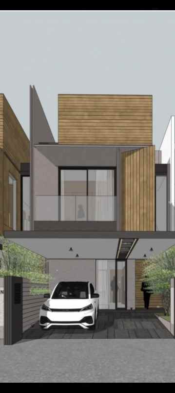 jual rumah baru aesthetic american style jak bar