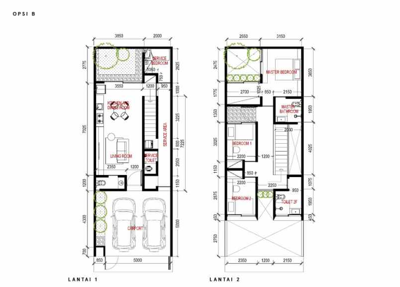 jual rumah baru aesthetic american style jak bar
