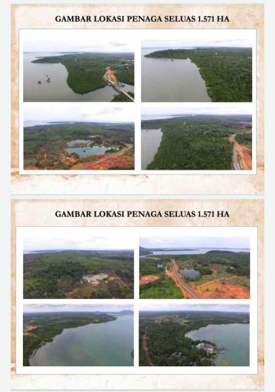 lahan wisata 291ha shm