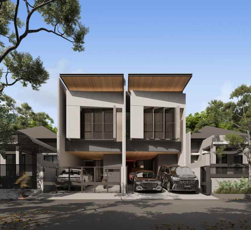 new project hanya 2 unit rumah mewah modern gayungsari