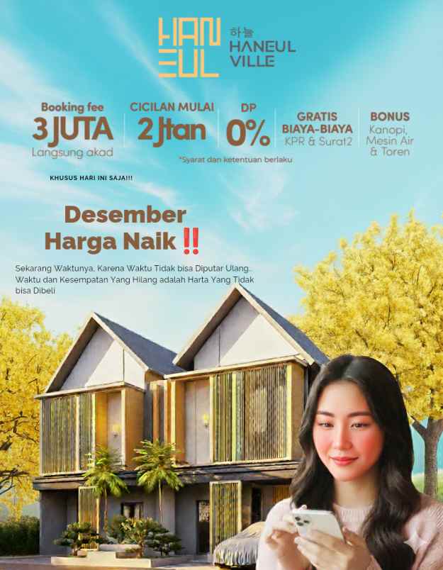 perumahan haneul ville parung bogor