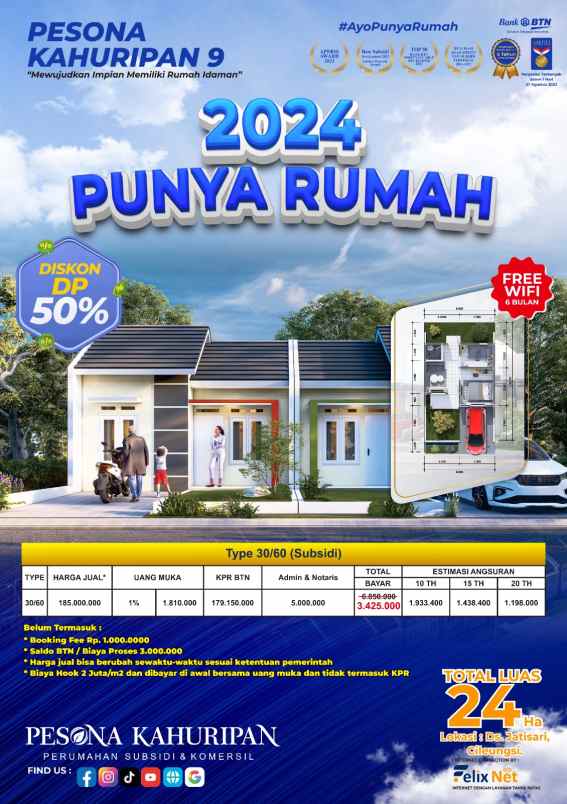 perumahan pesona kahuripan 9 cileungsi bogor