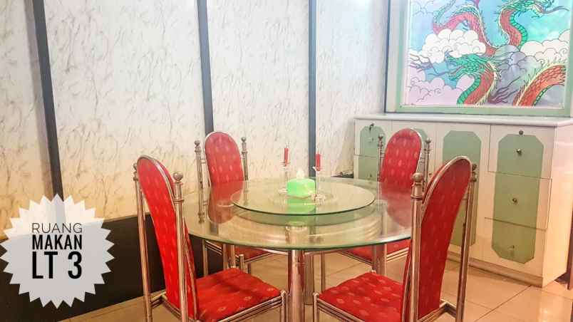 ruko 4 lantai pusat kota main road sudirman bandung