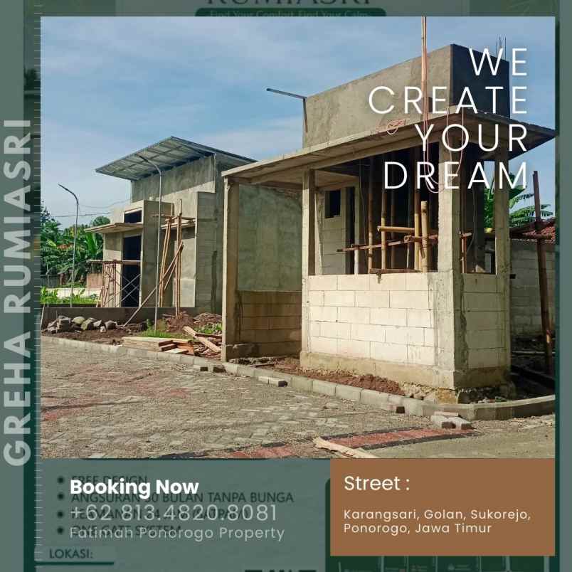 rumah 1lantai syariah minimalis ponorogo