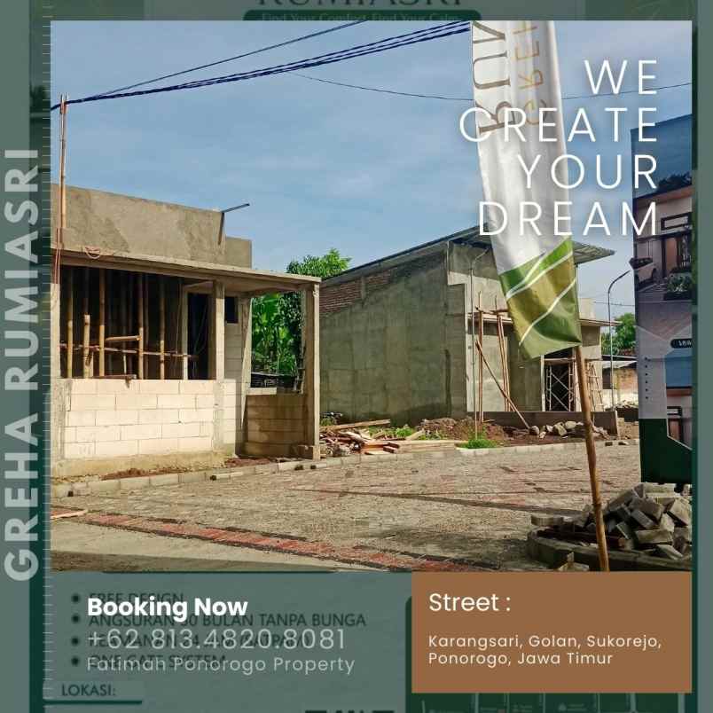 rumah 1lantai syariah minimalis ponorogo