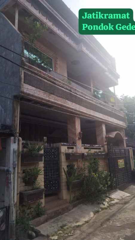 rumah 3 lantai lokasi strategis pondok gede bekasi