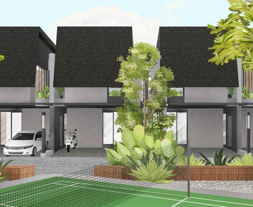 rumah aesthetic 2 lt di ciputat bintaro